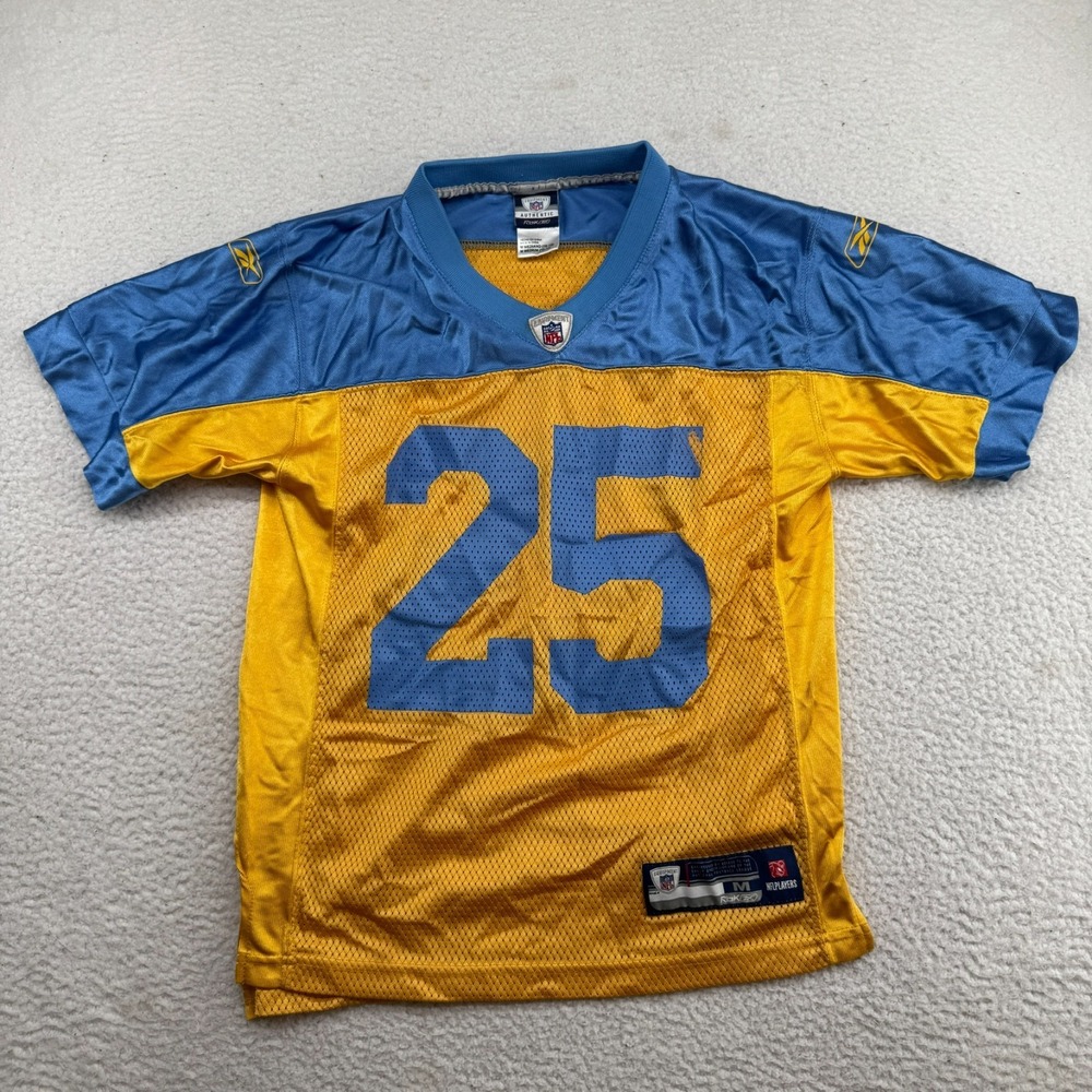 Reebok Philadelphia Eagles LeSean McCoy 75th Anniversary Jersey Boys M Yellow